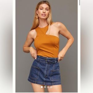 Anthropologie Sunday in Brooklyn Asymmetrical Cutout Top